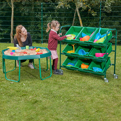 Plastic Active World Tuff Tray Green - The English Bookshop Kuwait