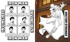 Marvel Avengers Iron Man: 3 in 1 Colouring - The English Bookshop Kuwait