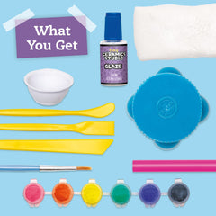 Klutz Tiny Ceramics Studio Craft Kit - The English Bookshop Kuwait
