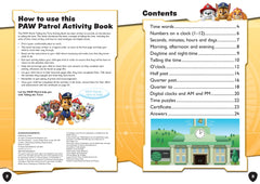 PAW Patrol Telling The Time Activity Book: Get ready for school with Paw Patrol