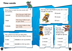 PAW Patrol Telling The Time Activity Book: Get ready for school with Paw Patrol