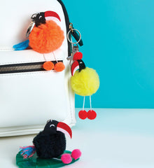 Klutz Pom-POM Backpack Clips Craft Kit - The English Bookshop Kuwait