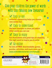 Oxford Junior Illustrated Thesaurus (UK) - The English Bookshop Kuwait