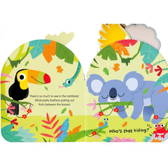 Noisy Hide & Seek Whose Feathers - The English Bookshop