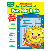 Jumbo Book of Fun for Kids Workbook