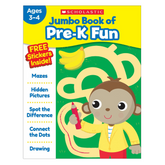 Jumbo Book of Pre-K Fun Workbook
