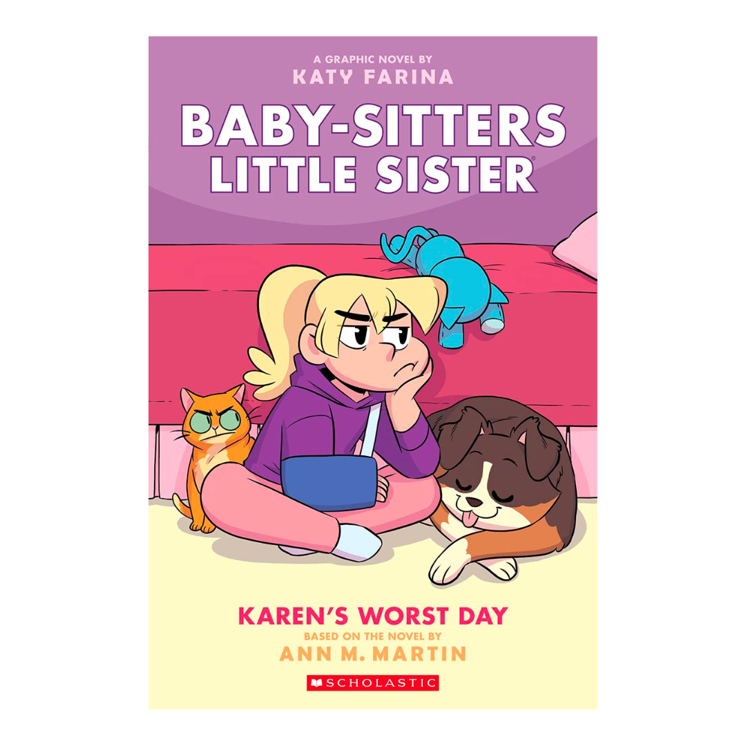 Karen's Worst Day: A Graphic Novel (Baby-Sitters Little Sister #3) (Baby-Sitters Little Sister Graphix) - The English Bookshop Kuwait