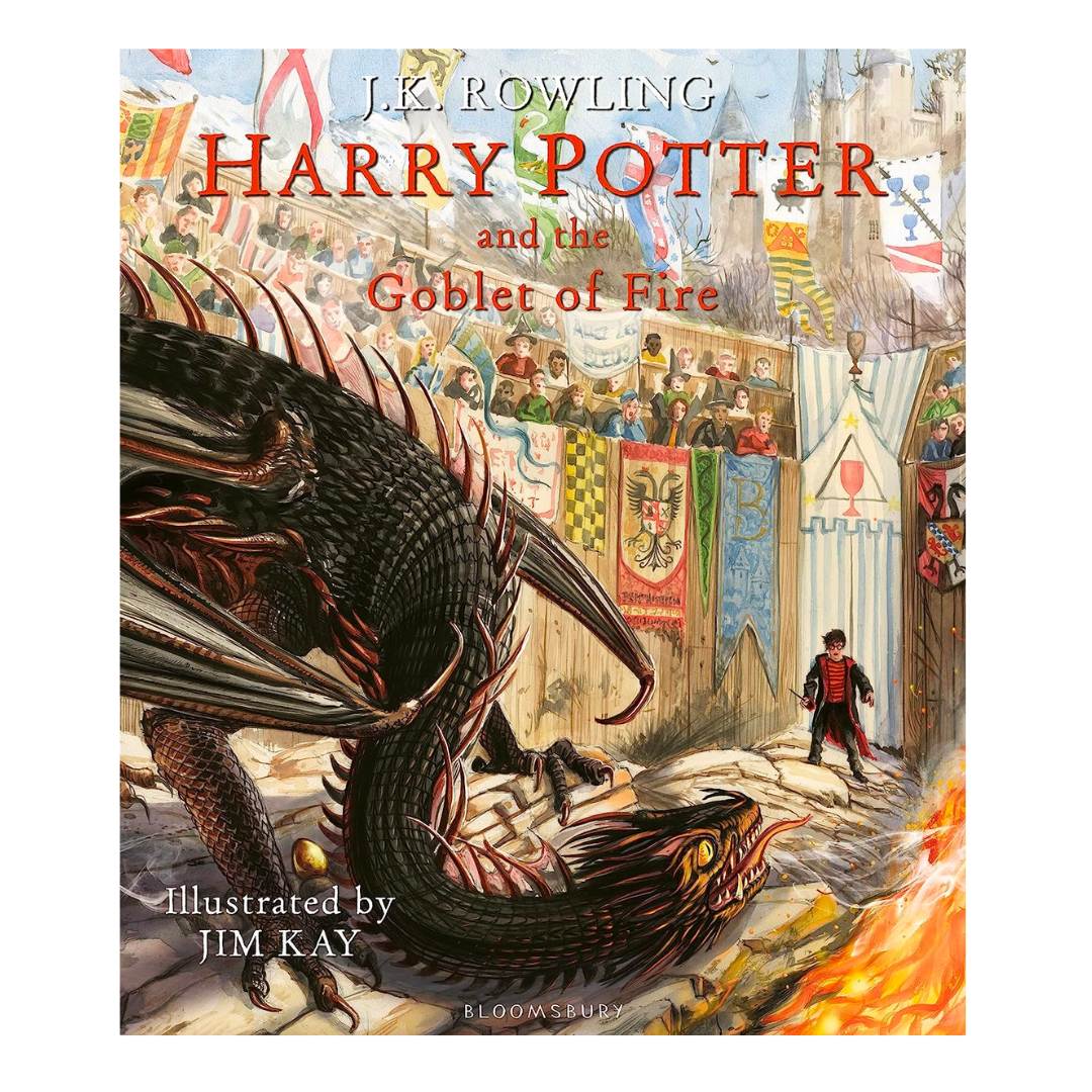Harry Potter and the Goblet of Fire: Illustrated Edition - The English Bookshop Kuwait