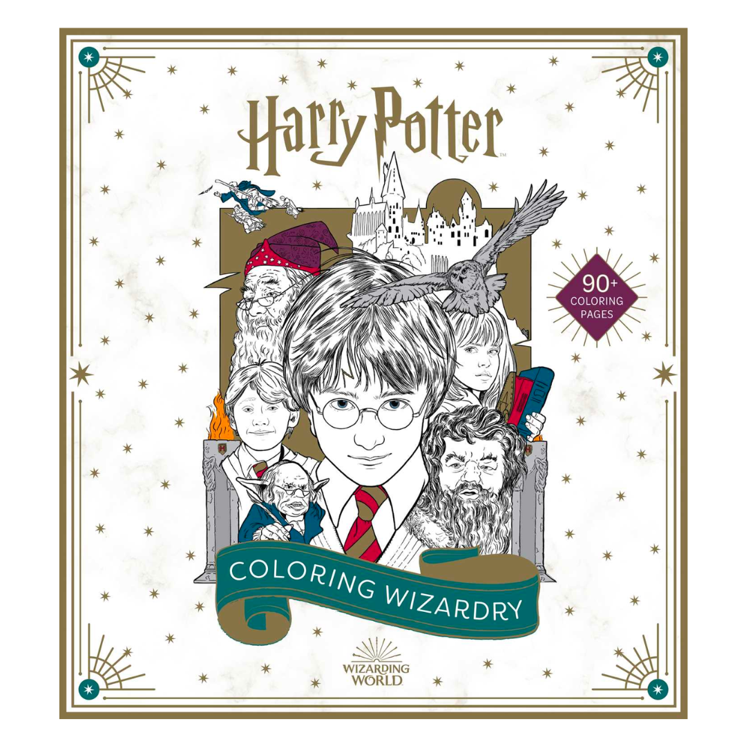 English　Bookshop　Harry　Wizardry　–　Potter:　Coloring　The