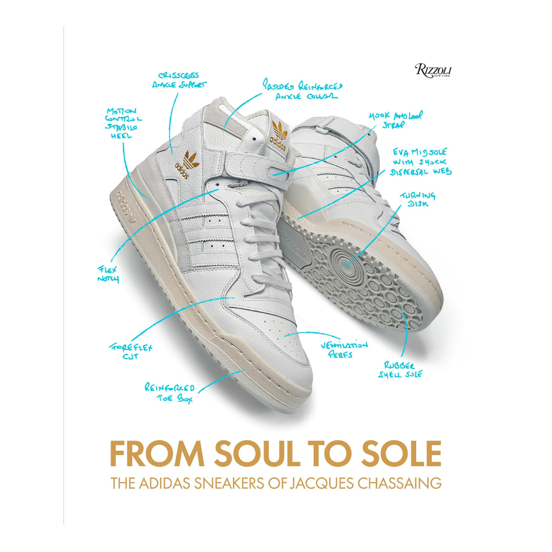 From Soul to Sole: The Adidas Sneakers of Jacques Chassaing - The English Bookshop Kuwait