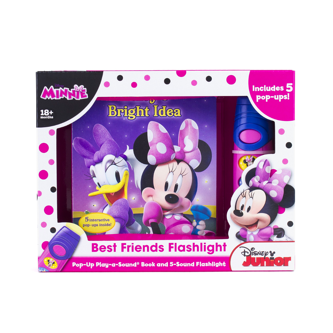 Disney Minnie Mouse - Best Friends Pop-Up Sound Board Book and Sound Flashlight Toy - PI Kids (Play-A-Sound) - The English Bookshop Kuwait