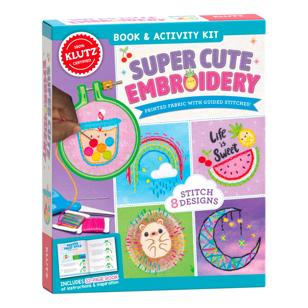 Klutz Super Cute Embroidery - The English Bookshop Kuwait