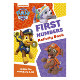 Paw Patrol First Numbers Activity Book: Get ready for school with Paw Patrol - The English Bookshop Kuwait