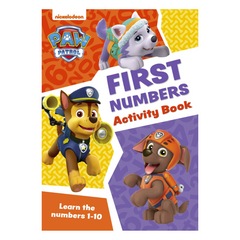 Paw Patrol First Numbers Activity Book: Get ready for school with Paw Patrol - The English Bookshop Kuwait