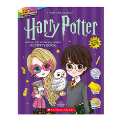Around the Wizarding World Activity Book (Harry Potter: Foil Wonders) - The English Bookshop Kuwait