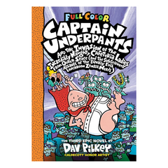 Captain Underpants and the Invasion of the Incredibly Naughty Cafeteria Ladies from Outer Space: Color Edition (Captain Underpants #3) - The English Bookshop