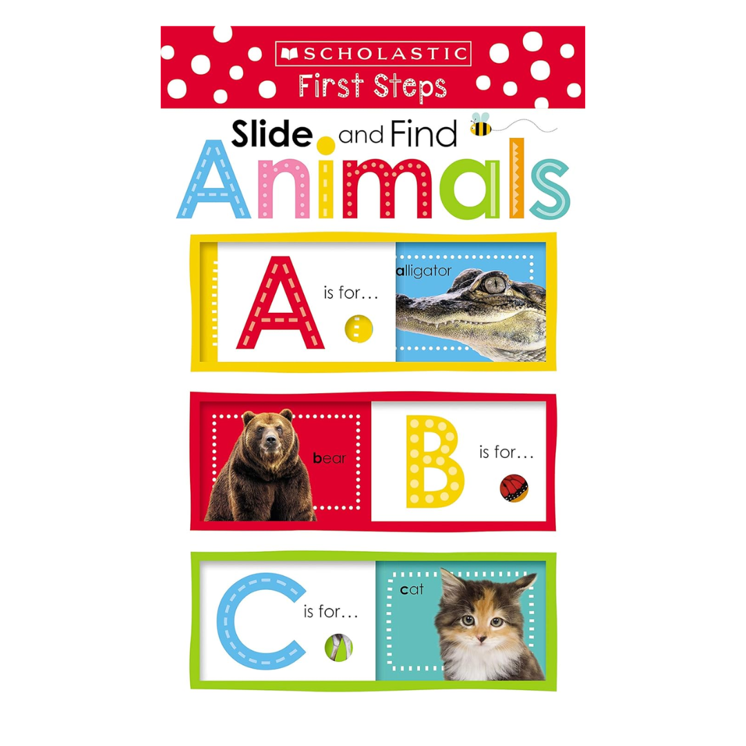 Slide And Find Animals - The English Bookshop