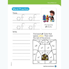 Scholastic Sight Words Jumbo Workbook