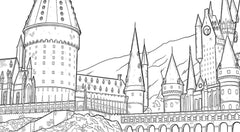 Harry Potter: Coloring Wizardry - The English Bookshop Kuwait