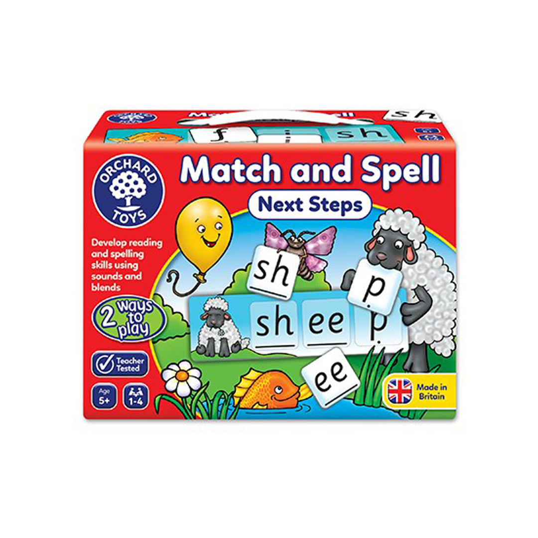 Match & Spell Next Steps - Orchard Toys - The English Bookshop