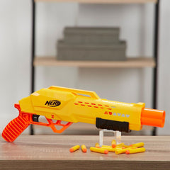 NERF Alpha StrikeTiger Double Barrel Shotgun Gun - The English Bookshop
