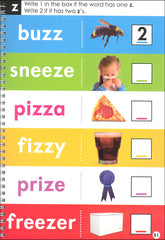 Very First Phonics Pre-K Wipe-Clean Workbook: Scholastic Early Learners (Wipe-Clean Workbook) - The English Bookshop