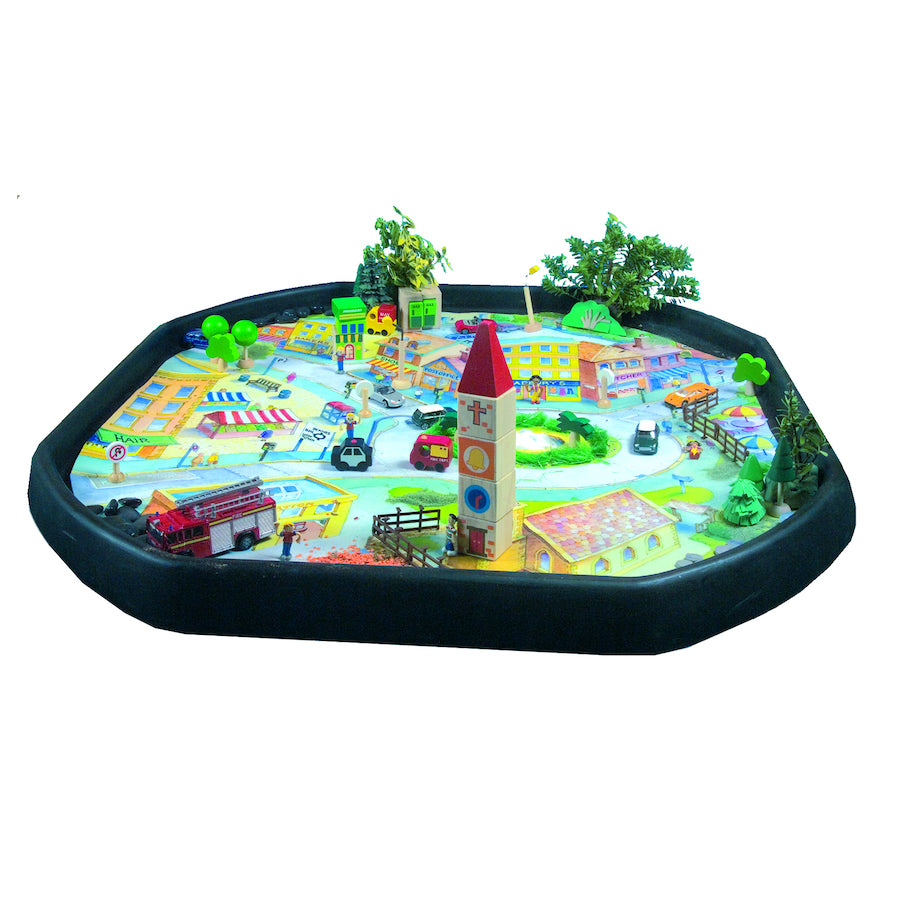 Active World Tuff Tray Town Scene Mat - The English Bookshop Kuwait