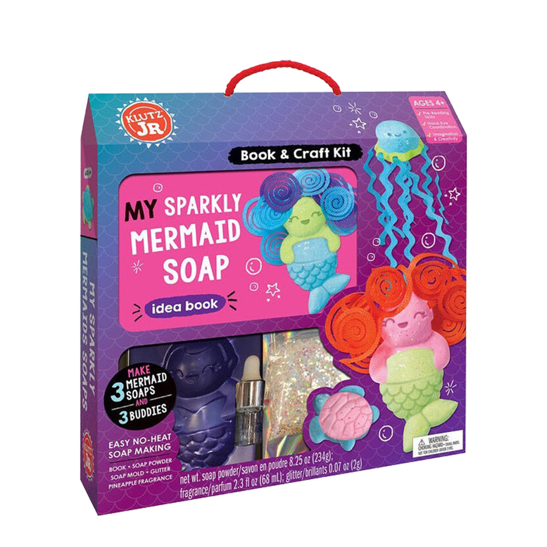 Klutz Jr. My Sparkly Mermaid Soap - Klutz - The English Bookshop