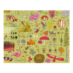 Nature Anatomy: The Puzzle (500 pieces) - Workman Publishing - The English Bookshop