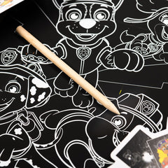 PAW Patrol Scratch Art Set - The English Bookshop
