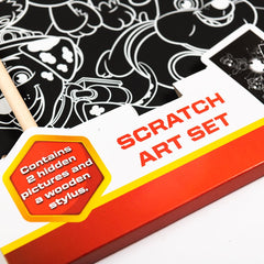 PAW Patrol Scratch Art Set - The English Bookshop