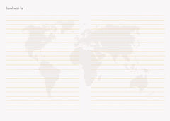 The Times Atlas of the World Travel Journal - The English Bookshop Kuwait