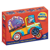 Mix & Match Puzzle: Silly Trucks - Workman Publishing - The English Bookshop