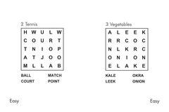 One Minute Wordsearch Book 1: 200 Quickfire Wordsearches - The English Bookshop Kuwait