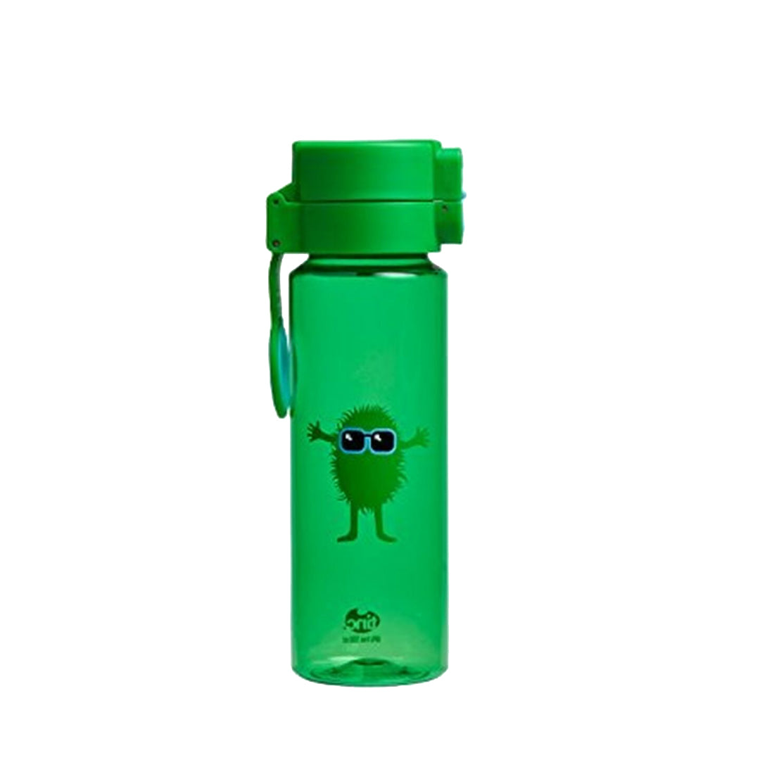 Hugga Flip and Clip Water Bottle - Green - Tinc - The English Bookshop