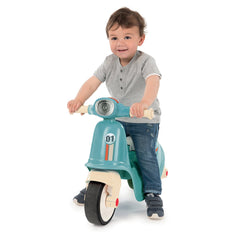 Smoby - Scooter Ride-On Blue - The English Bookshop
