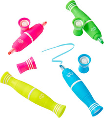 Set of 4 Dumbell Highlighters - The English Bookshop Kuwait