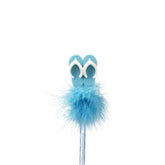 Flip Flop Feather Pen - Blue - Tinc - The English Bookshop