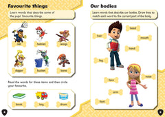 PAW Patrol First 100 Words Activity Book: Get ready for school with Paw Patrol - The English Bookshop Kuwait