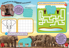 Safari Sticker Activity Book (Special Sales UK Edition): Over 1,000 Stickers! (National Geographic Kids) - The English Bookshop Kuwait