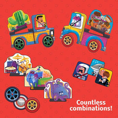 Mix & Match Puzzle: Silly Trucks - Workman Publishing - The English Bookshop