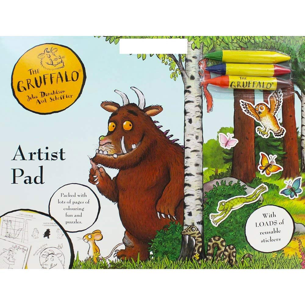 The Gruffalo  Artist Pad - The English Bookshop