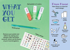 Klutz Tattoo Art Nail Studio Craft Kit - The English Bookshop Kuwait