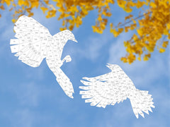 Paint by Sticker: Birds: Create 12 Stunning Images One Sticker at a Time! - The English Bookshop Kuwait