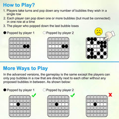 Square Games Pop It - The English Bookshop