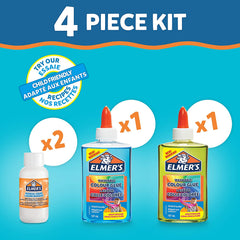 Elmer's Translucent Color Slime Kit - The English Bookshop