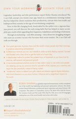 The 5 AM Club: Own Your Morning. Elevate Your Life - The English Bookshop Kuwait