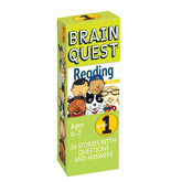 Brain Quest Grade 1 Reading: 56 Stories with Questions and Answers (Brain Quest Decks) - Workman Publishing - The English Bookshop