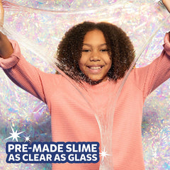 Elmer's GUE Pre-Made Slime, Glassy Clear Slime, Great for Mixing in Add-ins - The English Bookshop