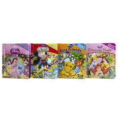 Little First Look and Find - 4 Book Vinyl Bag: Disney Pink: Disney Princess: Princess Magic, Disney Princess, Minnie Mouse: Best Friends, Disney Fancy Nancy - The English Bookshop Kuwait